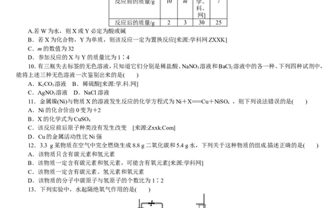 模拟试题（四）_初中化学_01.人教版初中化学_07.初中化学中考总复习_2017-2018人教版初中化学专题复习题型突破_2017-2018人教版初中化学专题复习模拟试卷5套（有答案）（5份打包）