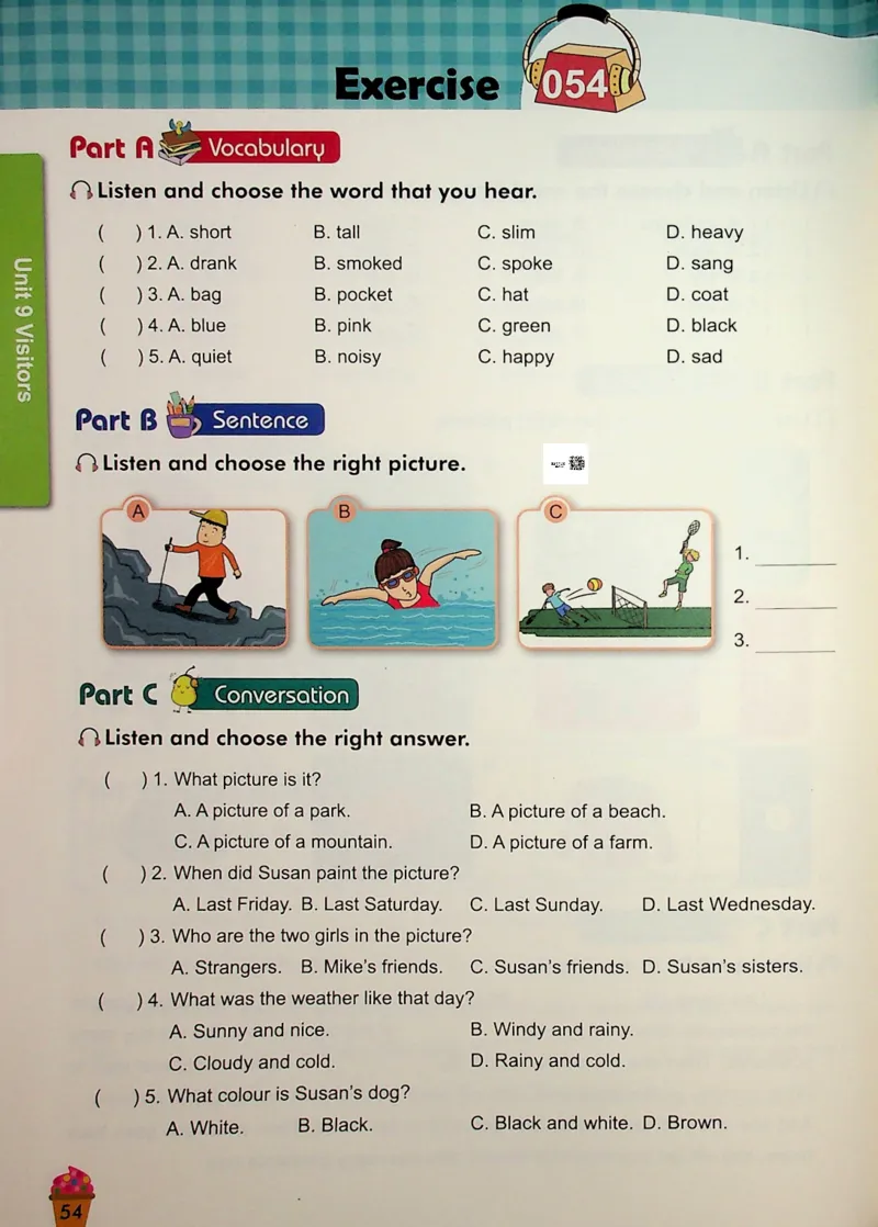 5-听霸-新_26春四年级上下册人教版_四上英语合集人教版PEP英语四年级上册新教材（教学视频+课件+动画+音频+练习+教案）_17练习资料_小学英语（预习复习资料大礼包）