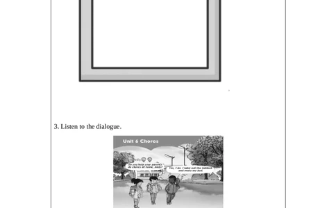 1127五年级英语(人教版)Unit+6+Chores+（第一课时）-4练习题_26春四年级上下册人教版_四上英语合集人教版PEP英语四年级上册新教材（教学视频+课件+动画+音频+练习+教案）_17练习资料