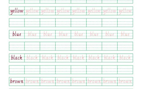 02.PEP小学英语三年级上册第二单元单词字帖_26春四年级上下册人教版_四上英语合集人教版PEP英语四年级上册新教材（教学视频+课件+动画+音频+练习+教案）_17练习资料_《英语字帖》