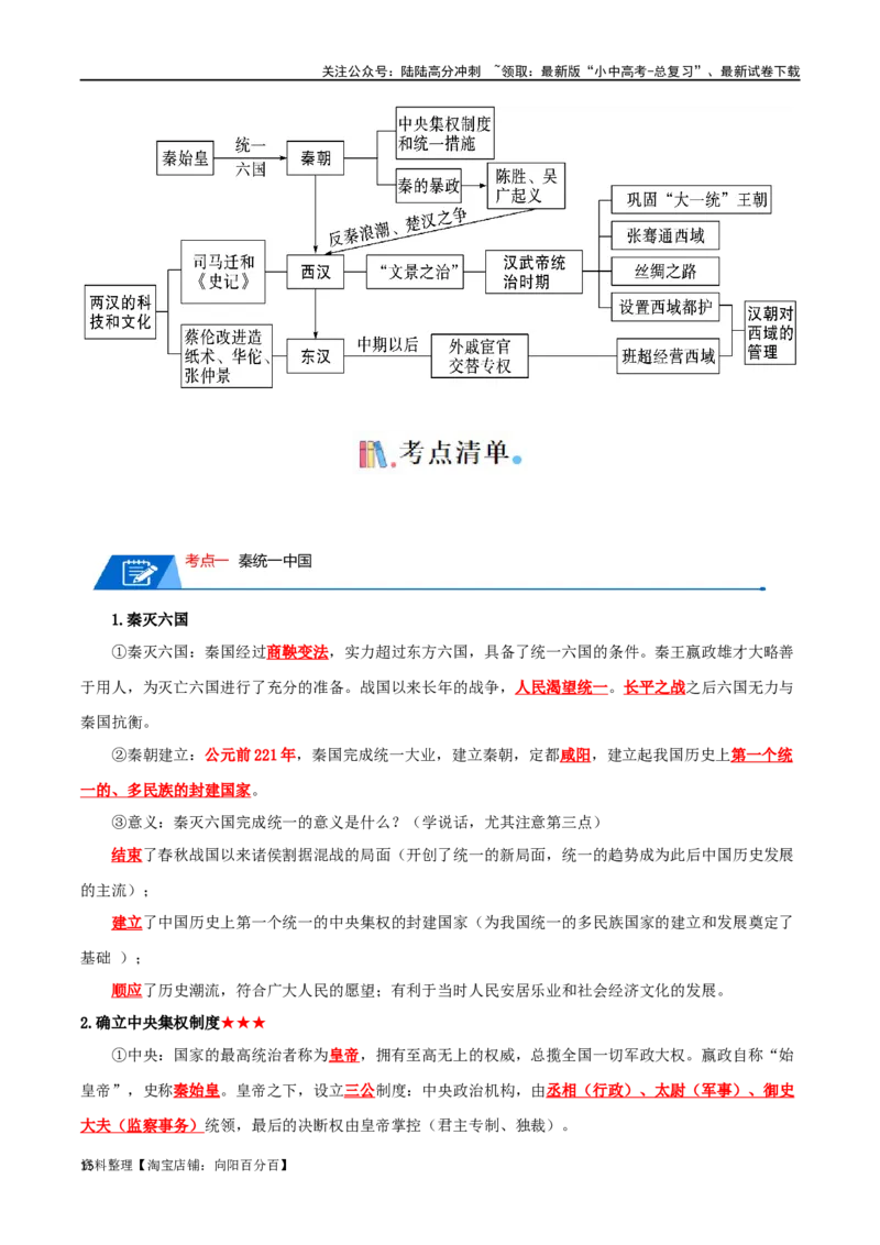 01七上历史知识清单-口袋书2024年中考历史一轮复习知识清单_02中考总复习（2026版更新中）_06-历史-中考总复习_2024年中考复习资料_一轮复习