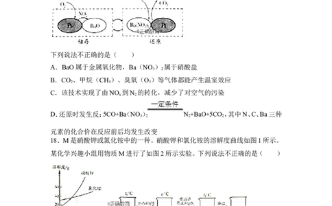 山东潍坊市2018年中考化学试题（word版含解析）_初中化学_01.人教版初中化学_06.初中化学中考真题