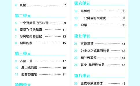 53预习单小学语文4年级上册_26春四年级上下册人教版_四上英语合集人教版PEP英语四年级上册新教材（教学视频+课件+动画+音频+练习+教案）_17练习资料_小学英语（预习复习资料大礼包）