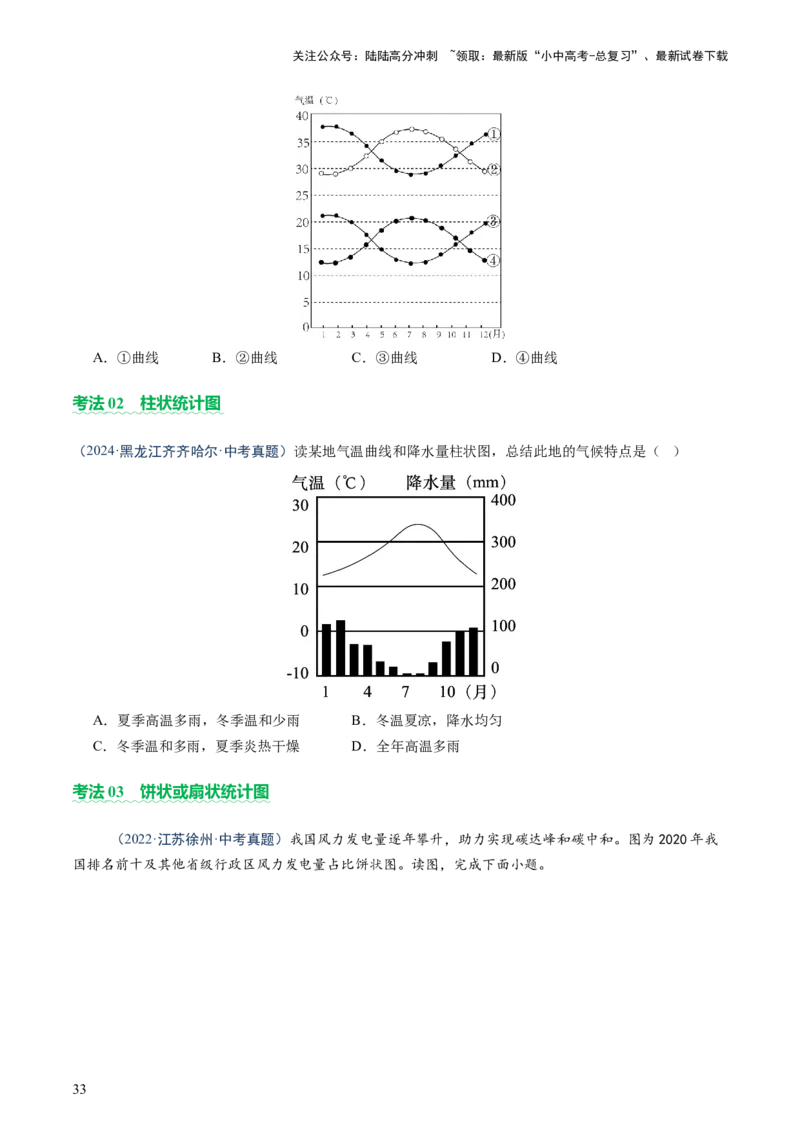 专题01读图、识图、用图（讲练）-2025年中考地理二轮复习（全国通用）（原卷版）_02中考总复习（2026版更新中）_09-地理-中考总复习_2025中考地理复习资料_讲义+练习