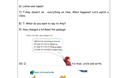 B-教学设计_26春四年级上下册人教版_四上英语合集人教版PEP英语四年级上册新教材（教学视频+课件+动画+音频+练习+教案）_19同步教案课件_人教pep3_3-6下册_《之江汇教案》_4年级下册_806