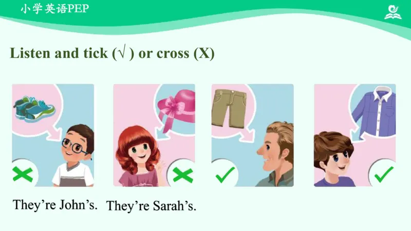 Unit5Myclothes-PartB课件_26春四年级上下册人教版_四上英语合集人教版PEP英语四年级上册新教材（教学视频+课件+动画+音频+练习+教案）_19同步教案课件_人教pep3_4年级下册_PDF课件