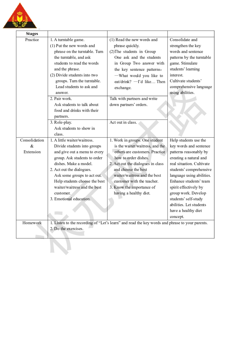 Thesecondperiod（第二课时）_26春四年级上下册人教版_四上英语合集人教版PEP英语四年级上册新教材（教学视频+课件+动画+音频+练习+教案）_19同步教案课件_人教pep3_3-6上册_5年级上册_20