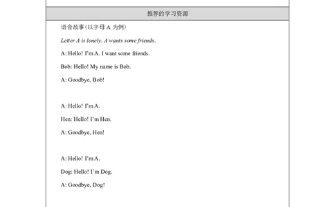 Unit_1_Making_friends（第三课时）_学习任务单_26春四年级上下册人教版_四上英语合集人教版PEP英语四年级上册新教材（教学视频+课件+动画+音频+练习+教案）_17练习资料_《小学英语》