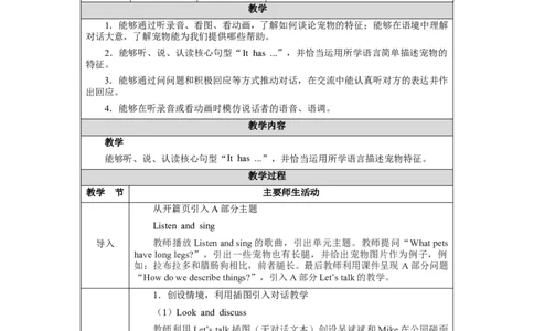 Unit2Lesson1_26春四年级上下册人教版_四上英语合集人教版PEP英语四年级上册新教材（教学视频+课件+动画+音频+练习+教案）_19同步教案课件_人教pep3_3-6下册_《三下新教材教案》25春