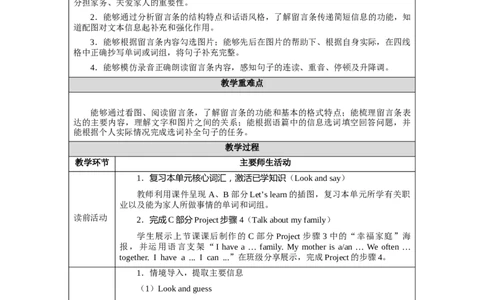 Unit1PartBReadandwrite_26春四年级上下册人教版_四上英语合集人教版PEP英语四年级上册新教材（教学视频+课件+动画+音频+练习+教案）_19同步教案课件_人教pep3_3-6上册_Unit1