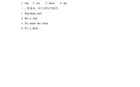 三下Unit5PartA第三课时_26春四年级上下册人教版_四上英语合集人教版PEP英语四年级上册新教材（教学视频+课件+动画+音频+练习+教案）_19同步教案课件_人教pep3_3-6年级下册_3年级下册