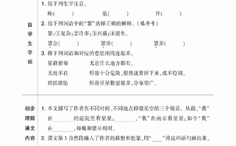 三升四小学语文《暑假预习清单》最新版_26春四年级上下册人教版_四上英语合集人教版PEP英语四年级上册新教材（教学视频+课件+动画+音频+练习+教案）_17练习资料_《预习卡》_1-6上册