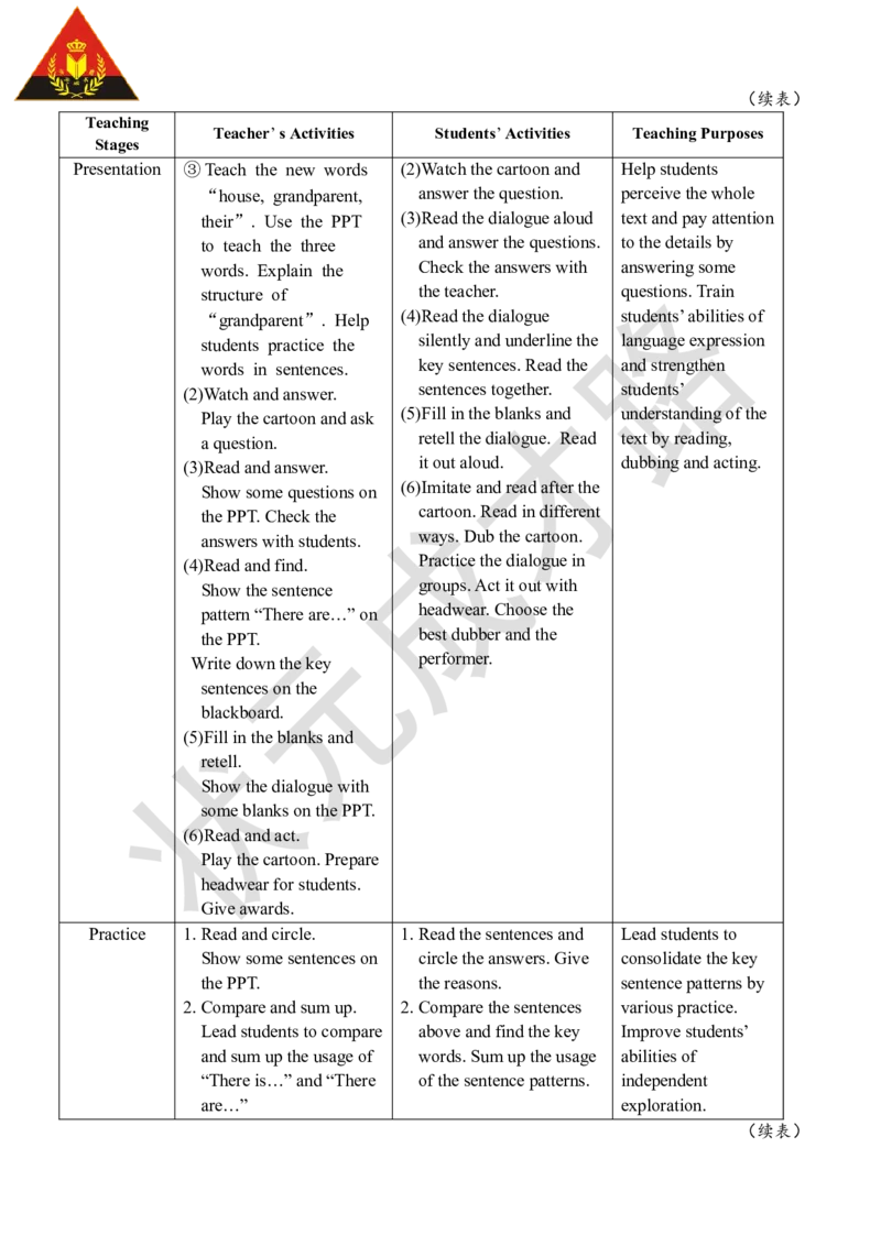 Thefourthperiod(第四课时)_26春四年级上下册人教版_四上英语合集人教版PEP英语四年级上册新教材（教学视频+课件+动画+音频+练习+教案）_19同步教案课件_人教pep3_3-6上册_5年级上册_Unit5