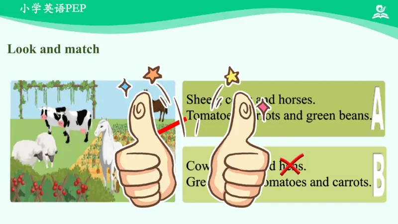 Unit4Atthefarm-PartB课件_26春四年级上下册人教版_四上英语合集人教版PEP英语四年级上册新教材（教学视频+课件+动画+音频+练习+教案）_19同步教案课件_人教pep3_4年级下册_PDF课件