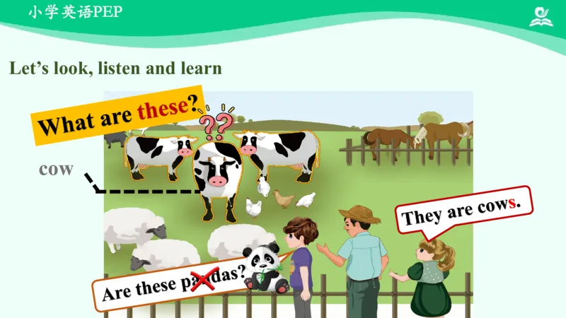 Unit4Atthefarm-PartB课件_26春四年级上下册人教版_四上英语合集人教版PEP英语四年级上册新教材（教学视频+课件+动画+音频+练习+教案）_19同步教案课件_人教pep3_4年级下册_PDF课件
