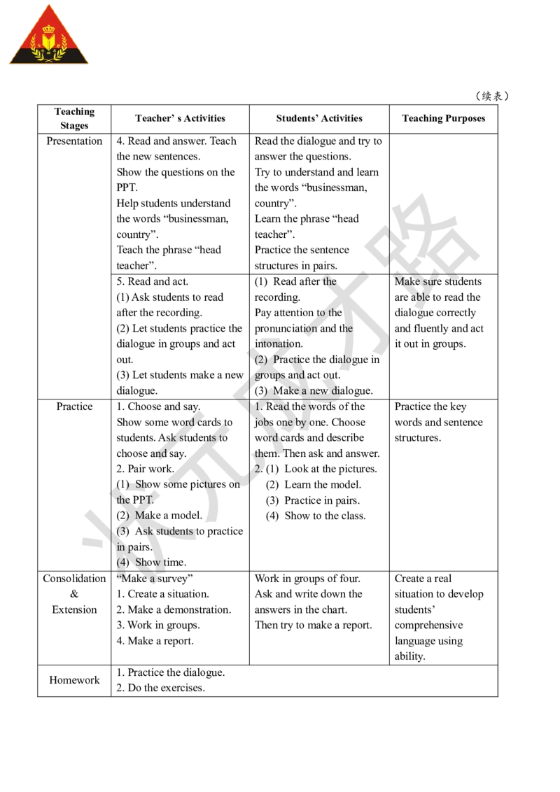 Thefirstperiod（第一课时）_26春四年级上下册人教版_四上英语合集人教版PEP英语四年级上册新教材（教学视频+课件+动画+音频+练习+教案）_19同步教案课件_人教pep3_3-6上册_6年级上册_Unit5