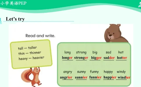 Unit1PartC课件_26春四年级上下册人教版_四上英语合集人教版PEP英语四年级上册新教材（教学视频+课件+动画+音频+练习+教案）_19同步教案课件_人教pep3_6年级下册_PDF课件