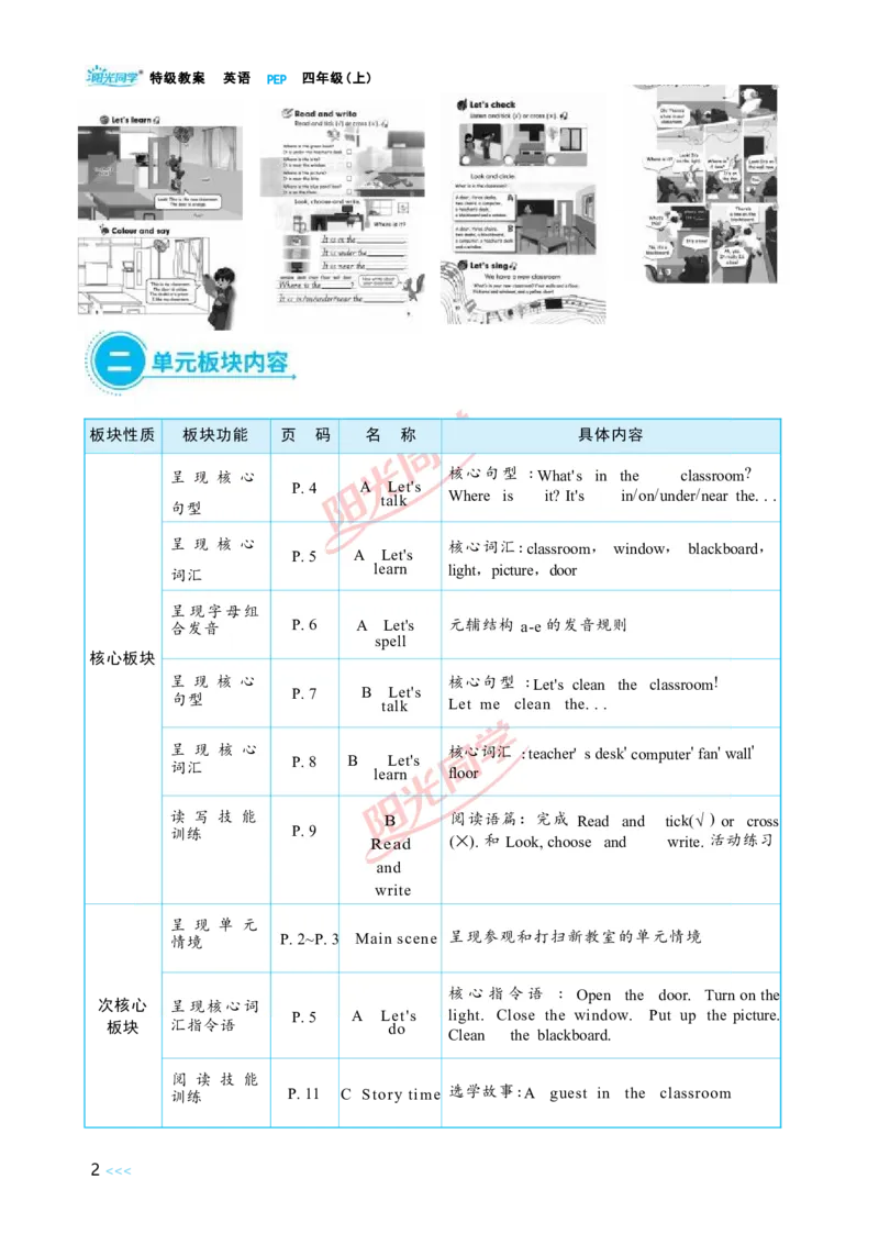 Unit1_26春四年级上下册人教版_四上英语合集人教版PEP英语四年级上册新教材（教学视频+课件+动画+音频+练习+教案）_19同步教案课件_人教pep3_小学英语PEP单独教案（3-6年级上下册）
