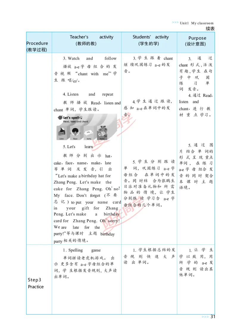 Unit1_26春四年级上下册人教版_四上英语合集人教版PEP英语四年级上册新教材（教学视频+课件+动画+音频+练习+教案）_19同步教案课件_人教pep3_小学英语PEP单独教案（3-6年级上下册）
