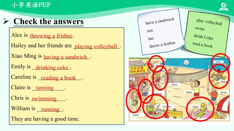 Recycle2PartB课件_26春四年级上下册人教版_四上英语合集人教版PEP英语四年级上册新教材（教学视频+课件+动画+音频+练习+教案）_19同步教案课件_人教pep3_5年级下册_PDF课件