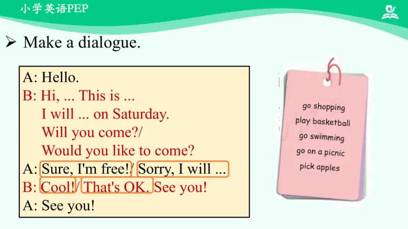 Recycle1PartA课件_26春四年级上下册人教版_四上英语合集人教版PEP英语四年级上册新教材（教学视频+课件+动画+音频+练习+教案）_19同步教案课件_人教pep3_5年级下册_PDF课件