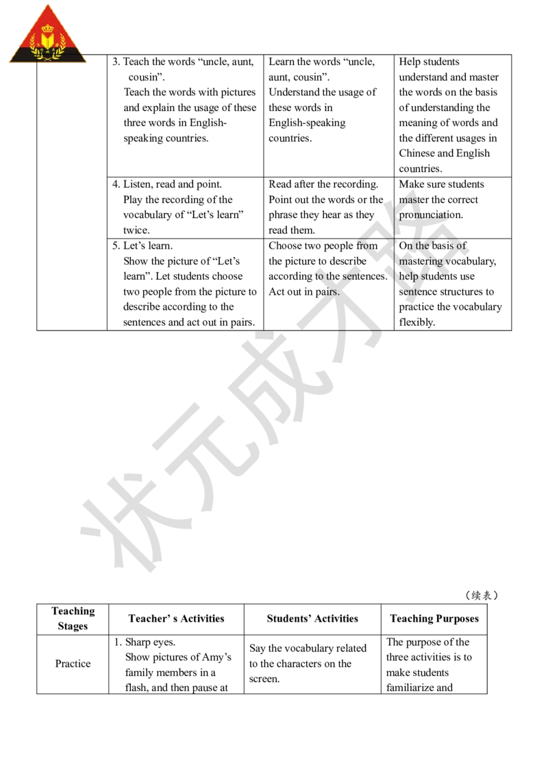 Thesecondperiod(第二课时)_26春四年级上下册人教版_四上英语合集人教版PEP英语四年级上册新教材（教学视频+课件+动画+音频+练习+教案）_19同步教案课件_人教pep3_3-6上册_4年级上册_Unit6