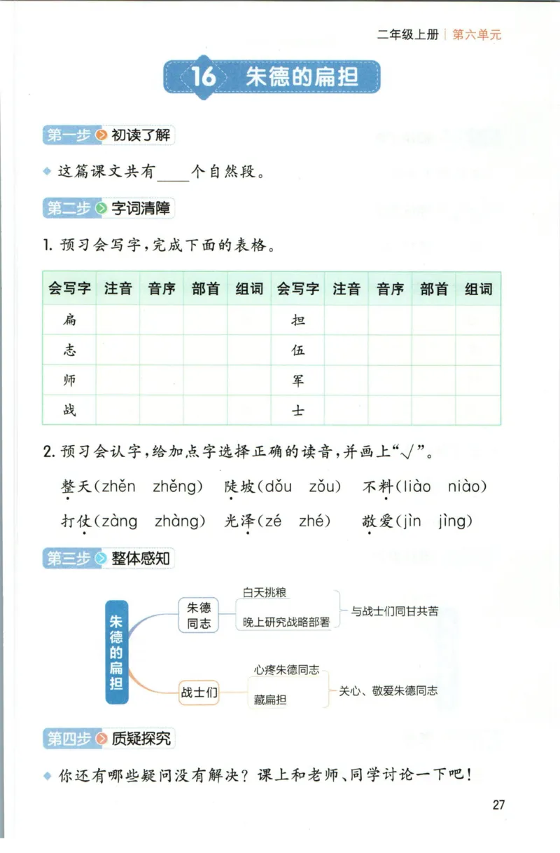 一本二年级上册语文高效预习单_26春四年级上下册人教版_四上英语合集人教版PEP英语四年级上册新教材（教学视频+课件+动画+音频+练习+教案）_17练习资料_《预习卡》_1-6上册