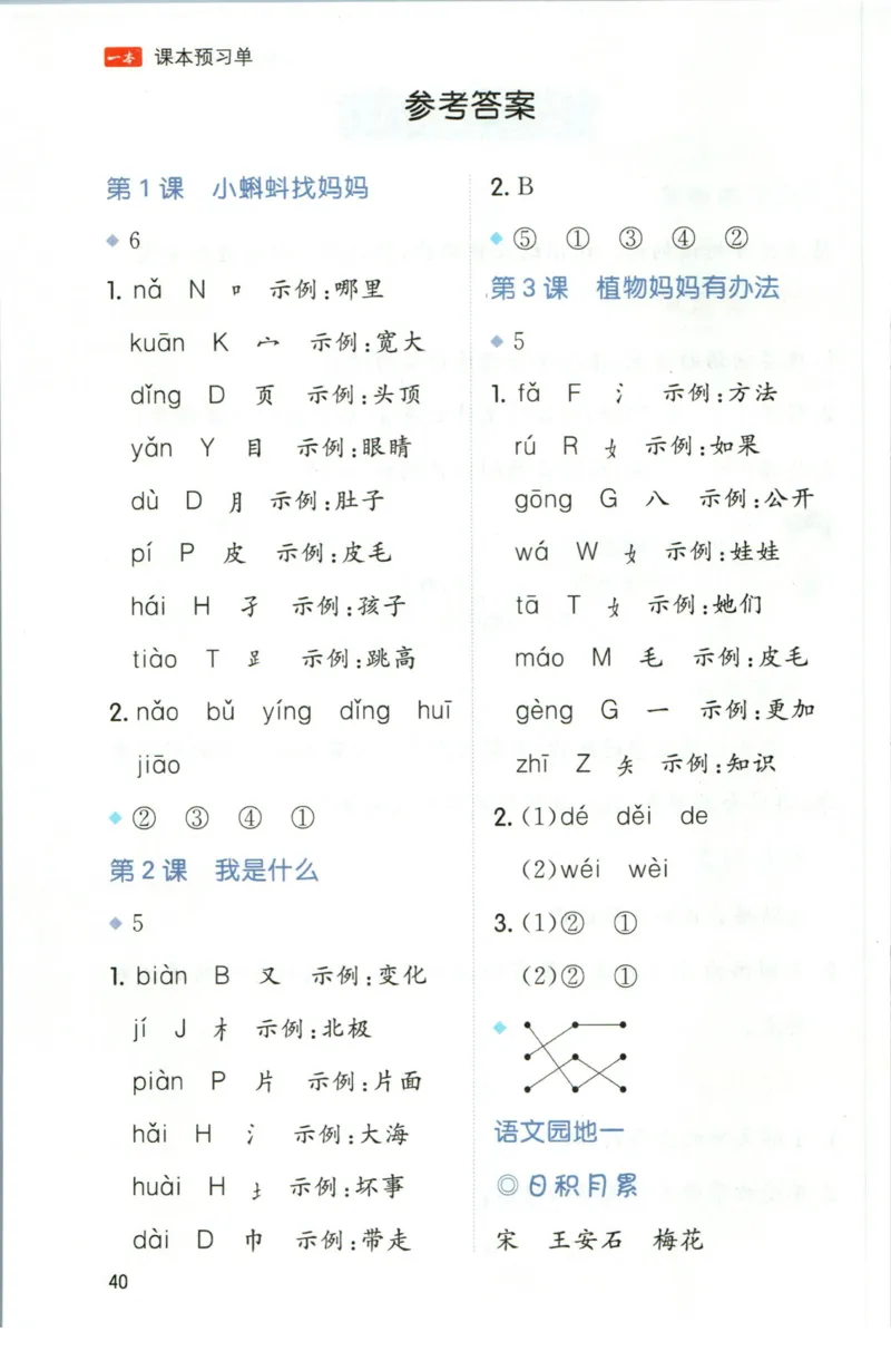 一本二年级上册语文高效预习单_26春四年级上下册人教版_四上英语合集人教版PEP英语四年级上册新教材（教学视频+课件+动画+音频+练习+教案）_17练习资料_《预习卡》_1-6上册