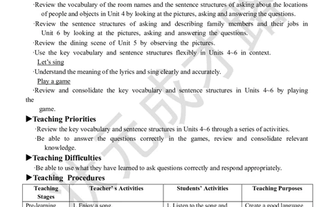 Thesecondperiod(第二课时)_26春四年级上下册人教版_四上英语合集人教版PEP英语四年级上册新教材（教学视频+课件+动画+音频+练习+教案）_19同步教案课件_人教pep3_3-6上册_4年级上册