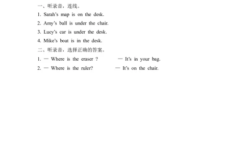 三下Unit4PartA第二课时_26春四年级上下册人教版_四上英语合集人教版PEP英语四年级上册新教材（教学视频+课件+动画+音频+练习+教案）_19同步教案课件_人教pep3_3-6年级下册_3年级下册