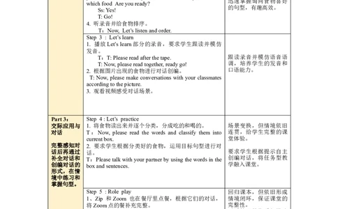 Unit3第2课时PartALet'slearn&Role-play_26春四年级上下册人教版_四上英语合集人教版PEP英语四年级上册新教材（教学视频+课件+动画+音频+练习+教案）_19同步教案课件_人教pep3_3-6上册