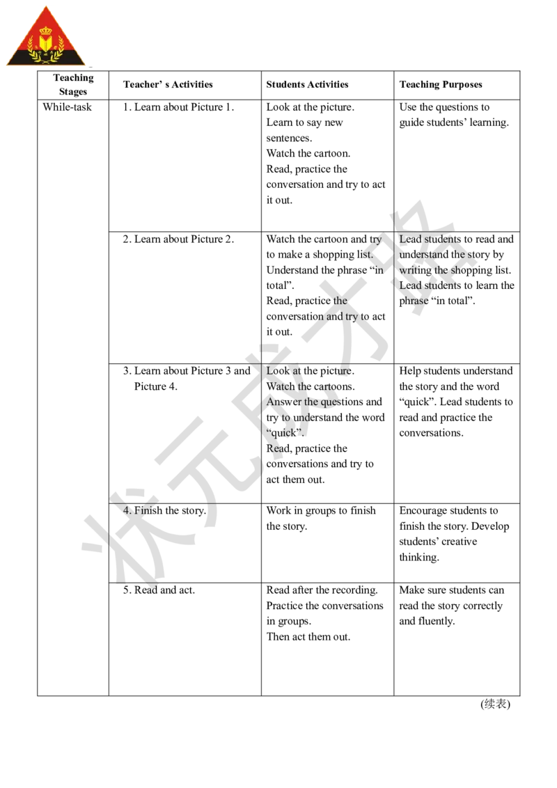 Thefirstperiod（第一课时）_26春四年级上下册人教版_四上英语合集人教版PEP英语四年级上册新教材（教学视频+课件+动画+音频+练习+教案）_19同步教案课件_人教pep3_3-6下册_4年级下册_631