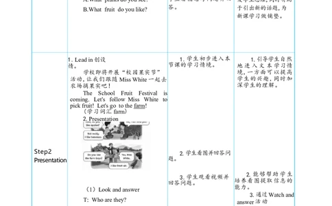 Unit4PlantsaroundusPartALet'stalk&Let'slearn大单元整体教学设计_26春四年级上下册人教版_四上英语合集人教版PEP英语四年级上册新教材（教学视频+课件+动画+音频+练习+教案）_Unit4