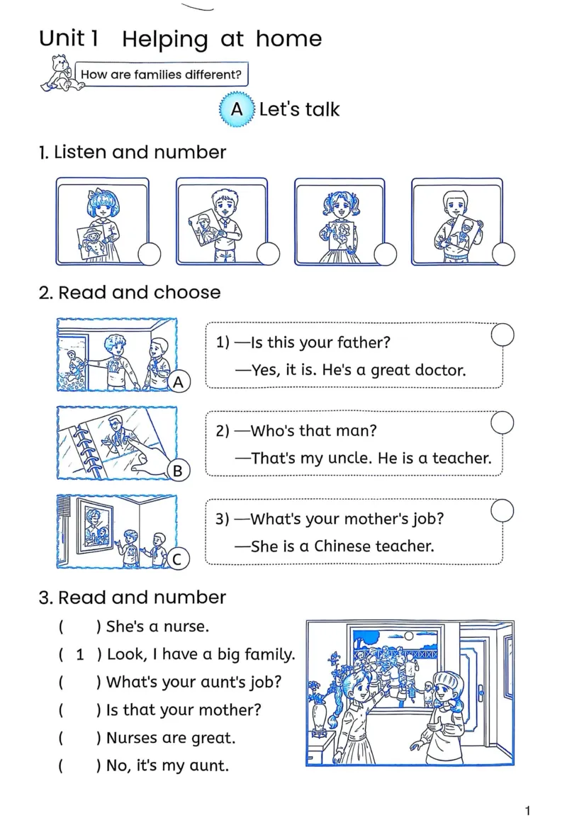 作业本_26春四年级上下册人教版_四上英语合集人教版PEP英语四年级上册新教材（教学视频+课件+动画+音频+练习+教案）_17练习资料_PEP版《英语作业本》3-6年级上册（2025秋）