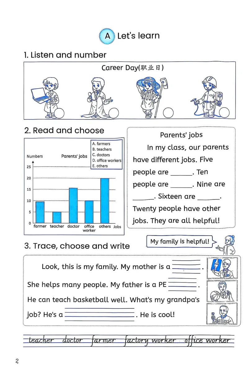 作业本_26春四年级上下册人教版_四上英语合集人教版PEP英语四年级上册新教材（教学视频+课件+动画+音频+练习+教案）_17练习资料_PEP版《英语作业本》3-6年级上册（2025秋）