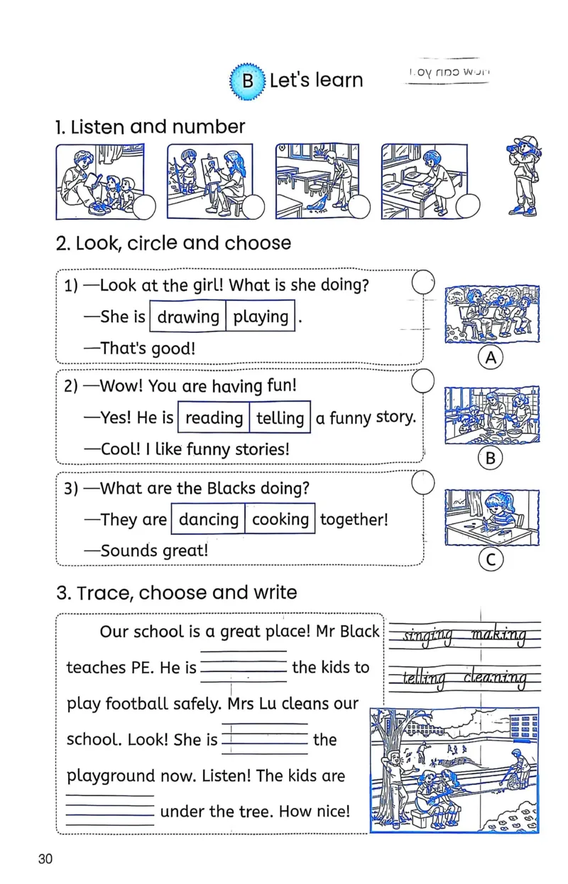 作业本_26春四年级上下册人教版_四上英语合集人教版PEP英语四年级上册新教材（教学视频+课件+动画+音频+练习+教案）_17练习资料_PEP版《英语作业本》3-6年级上册（2025秋）