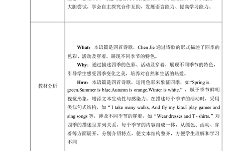 Unit6第四课时_26春四年级上下册人教版_四上英语合集人教版PEP英语四年级上册新教材（教学视频+课件+动画+音频+练习+教案）_19同步教案课件_人教pep3_3-6上册_4年级上册（25秋新教材）