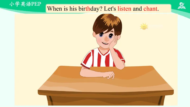 Unit4Whenistheartshow？-PartA课件_26春四年级上下册人教版_四上英语合集人教版PEP英语四年级上册新教材（教学视频+课件+动画+音频+练习+教案）_19同步教案课件_人教pep3_5年级下册