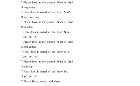 Unit4第3课时PartALetters&Sounds_26春四年级上下册人教版_四上英语合集人教版PEP英语四年级上册新教材（教学视频+课件+动画+音频+练习+教案）_19同步教案课件_人教pep3_3-6上册