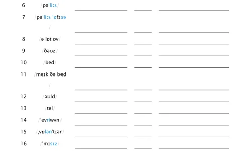 Unit4看音标默单词_26春四年级上下册人教版_四上英语合集人教版PEP英语四年级上册新教材（教学视频+课件+动画+音频+练习+教案）_05单词背诵默写8套（word+pdf）_word版