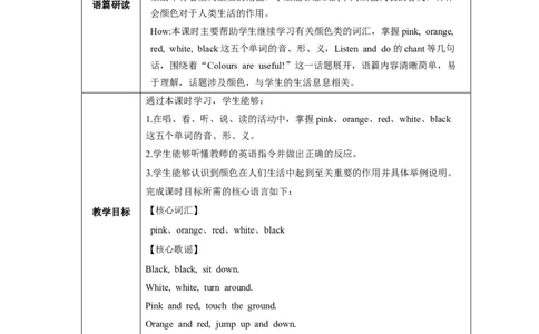 Unit5第5课时PartBLet'slearn&Listenanddo_26春四年级上下册人教版_四上英语合集人教版PEP英语四年级上册新教材（教学视频+课件+动画+音频+练习+教案）_19同步教案课件_人教pep3_3-6上册