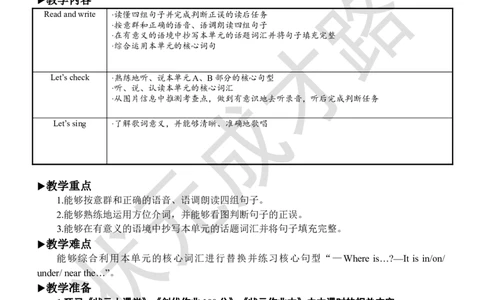 Thesixthperiod(第六课时)_26春四年级上下册人教版_四上英语合集人教版PEP英语四年级上册新教材（教学视频+课件+动画+音频+练习+教案）_19同步教案课件_人教pep3_3-6上册_4年级上册_Unit1