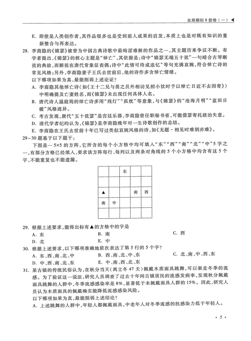 2026考研管理类综合能力全真模拟8套卷-王杰通_01.2026考研专业课管综199_00.2026考研管综书籍扫描