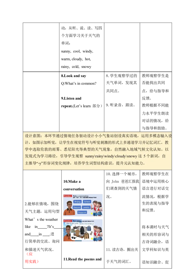 Unit5第二课时_26春四年级上下册人教版_四上英语合集人教版PEP英语四年级上册新教材（教学视频+课件+动画+音频+练习+教案）_19同步教案课件_人教pep3_3-6上册_4年级上册（25秋新教材）