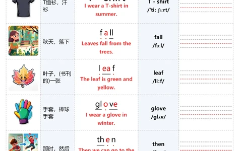 U6自然拼读单词表_26春四年级上下册人教版_四上英语合集人教版PEP英语四年级上册新教材（教学视频+课件+动画+音频+练习+教案）_09自然拼读单词表配扫码音频（pdf）