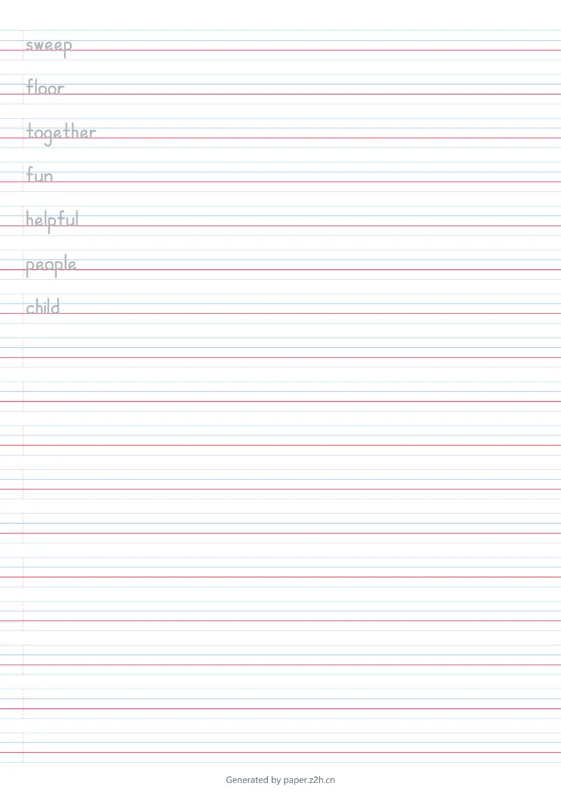 U1棒棒体字帖_26春四年级上下册人教版_四上英语合集人教版PEP英语四年级上册新教材（教学视频+课件+动画+音频+练习+教案）_06单词字帖3套