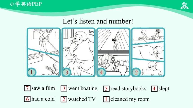 Unit2PartB课件_26春四年级上下册人教版_四上英语合集人教版PEP英语四年级上册新教材（教学视频+课件+动画+音频+练习+教案）_19同步教案课件_人教pep3_6年级下册_PDF课件