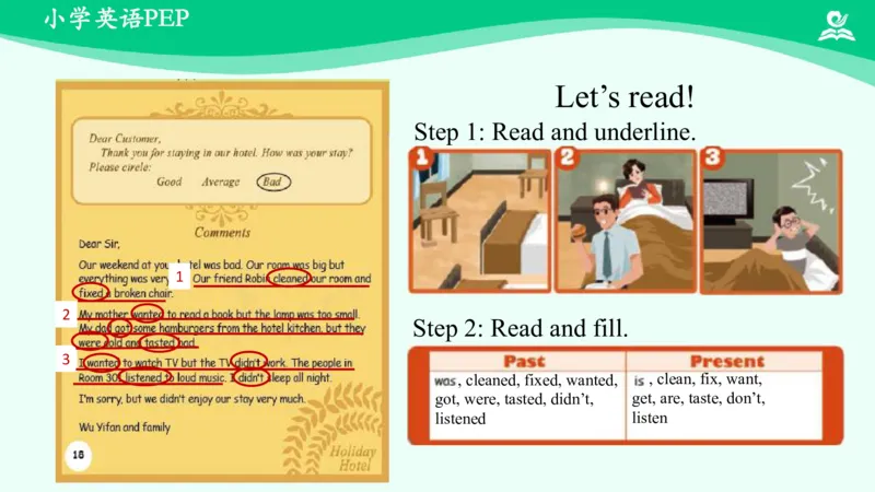 Unit2PartB课件_26春四年级上下册人教版_四上英语合集人教版PEP英语四年级上册新教材（教学视频+课件+动画+音频+练习+教案）_19同步教案课件_人教pep3_6年级下册_PDF课件