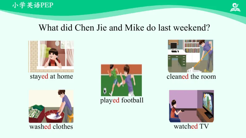 Unit2PartB课件_26春四年级上下册人教版_四上英语合集人教版PEP英语四年级上册新教材（教学视频+课件+动画+音频+练习+教案）_19同步教案课件_人教pep3_6年级下册_PDF课件