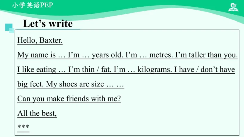 Revision1课件_26春四年级上下册人教版_四上英语合集人教版PEP英语四年级上册新教材（教学视频+课件+动画+音频+练习+教案）_19同步教案课件_人教pep3_6年级下册_PDF课件